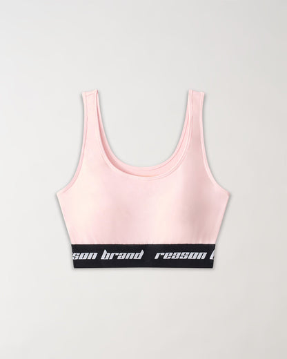Reason Clothing New Blush Women's Sports Bra - Pink