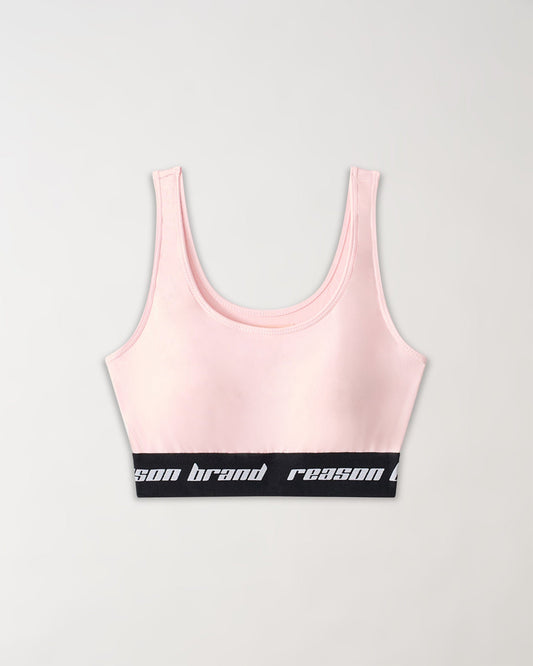 Reason Clothing New Blush Women's Sports Bra - Pink