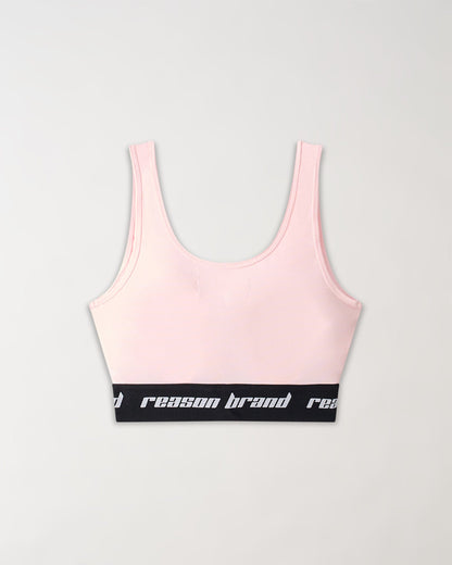 Reason Clothing New Blush Women's Sports Bra - Pink