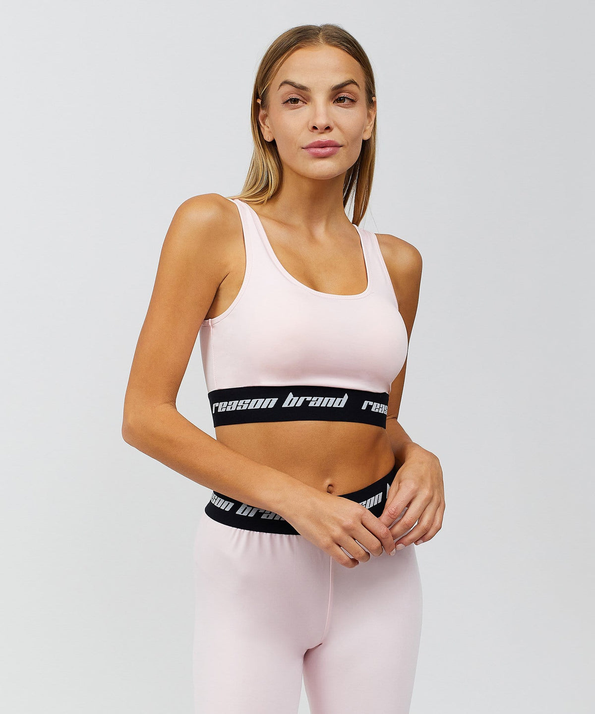 Reason Clothing New Blush Women's Sports Bra - Pink