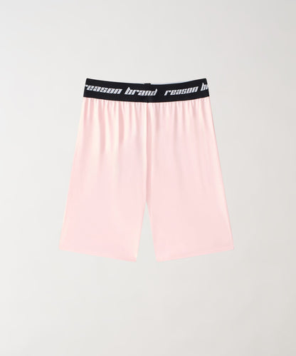 Reason Clothing Top Pick Cara Women's Biker Shorts - Pink