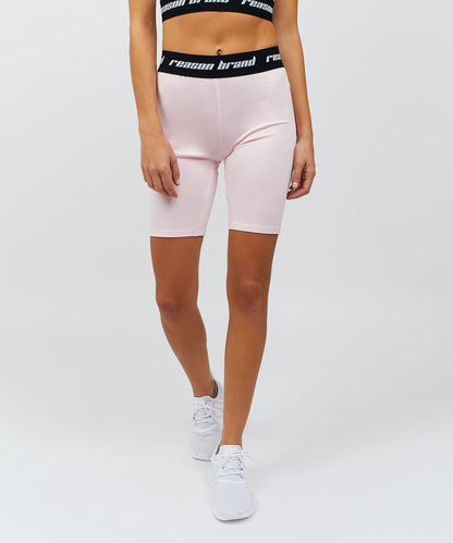 Reason Clothing Top Pick Cara Women's Biker Shorts - Pink