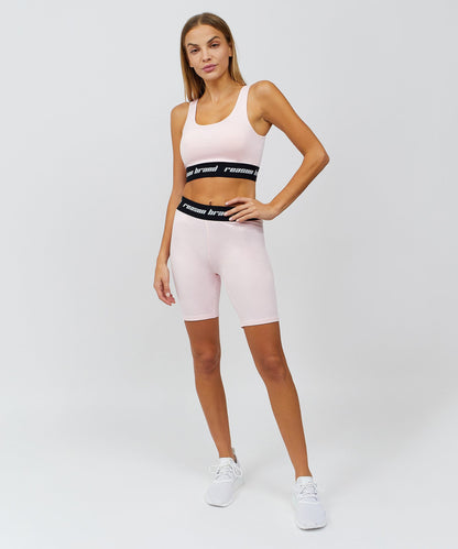 Reason Clothing Top Pick Cara Women's Biker Shorts - Pink