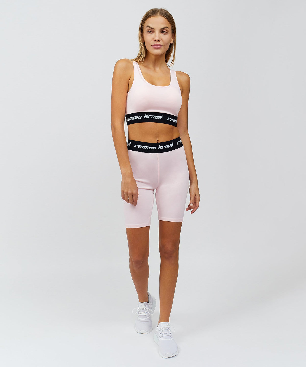 Reason Clothing Top Pick Cara Women's Biker Shorts - Pink