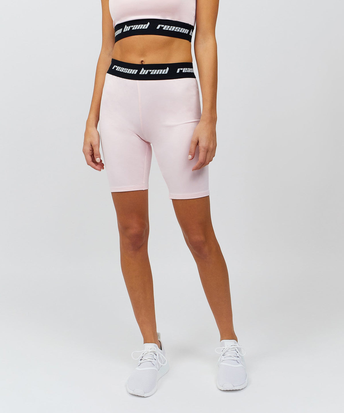 Reason Clothing Top Pick Cara Women's Biker Shorts - Pink