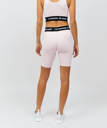 Reason Clothing Top Pick Cara Women's Biker Shorts - Pink