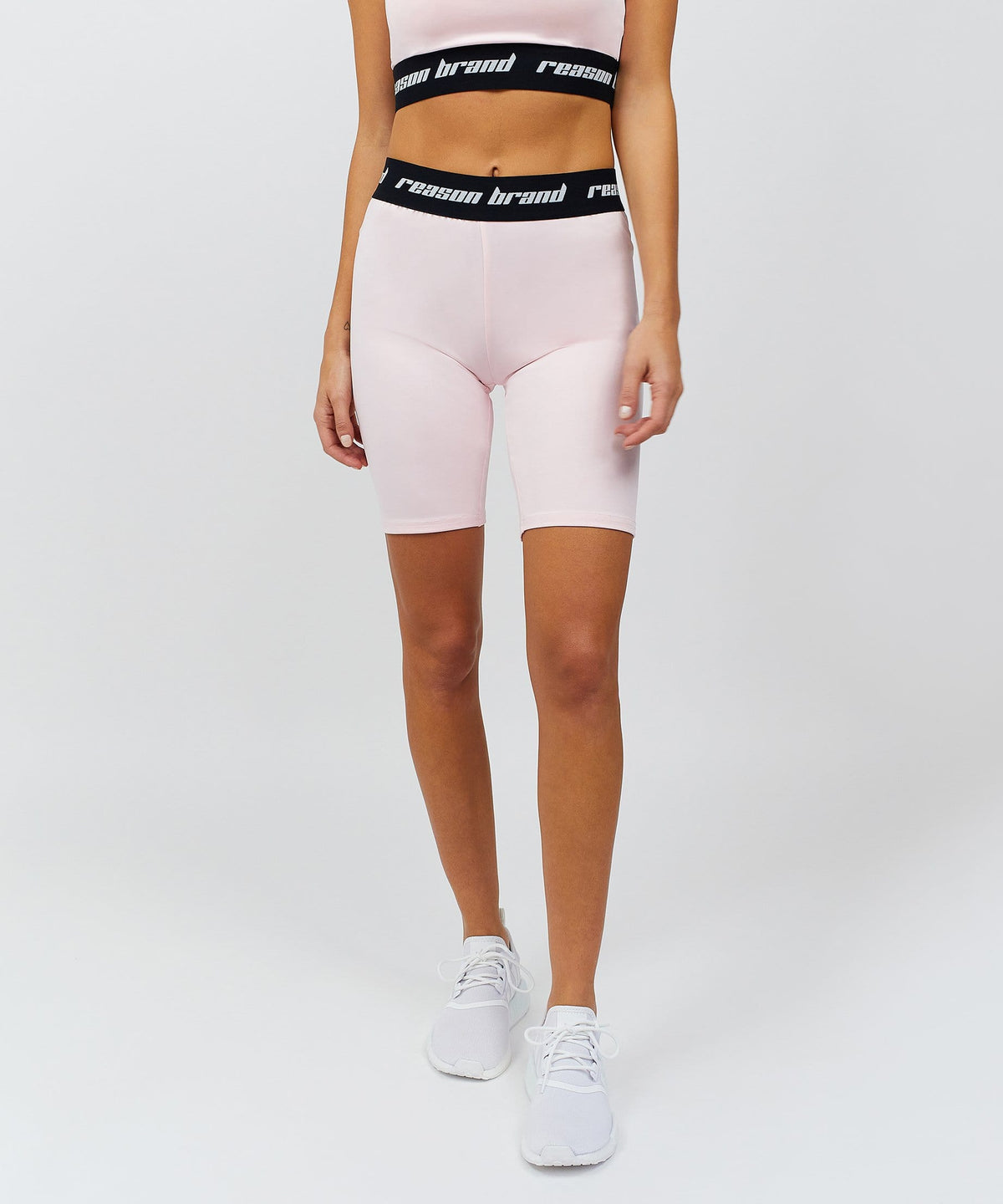Reason Clothing Top Pick Cara Women's Biker Shorts - Pink