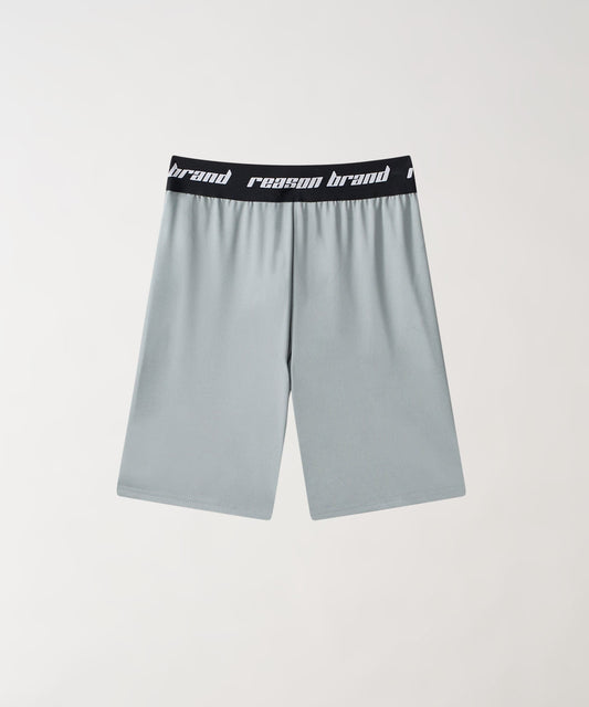 Reason Clothing Signature Cara Women's Biker Shorts - Grey