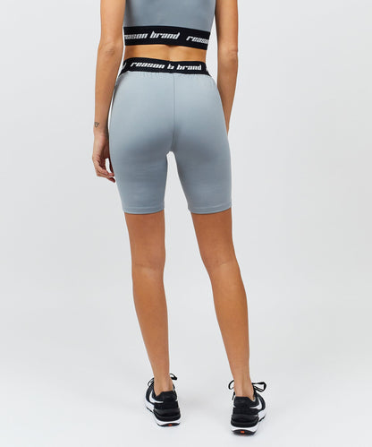 Reason Clothing Signature Cara Women's Biker Shorts - Grey