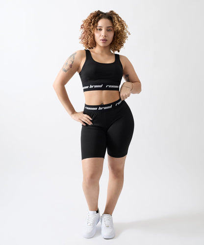 Reason Clothing Top Pick Cara Women's Biker Shorts - Black