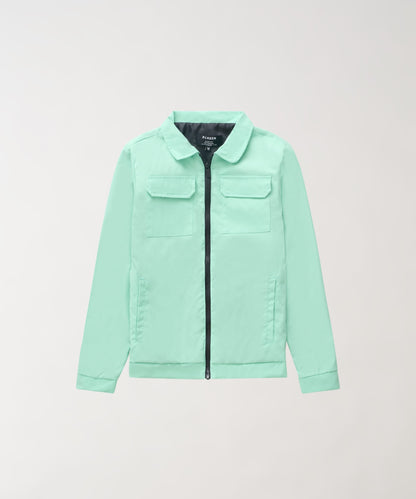 Reason Clothing Everyday Scout Kid's Utility Jacket - Sage