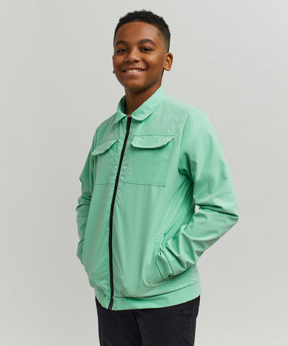 Reason Clothing Everyday Scout Kid's Utility Jacket - Sage