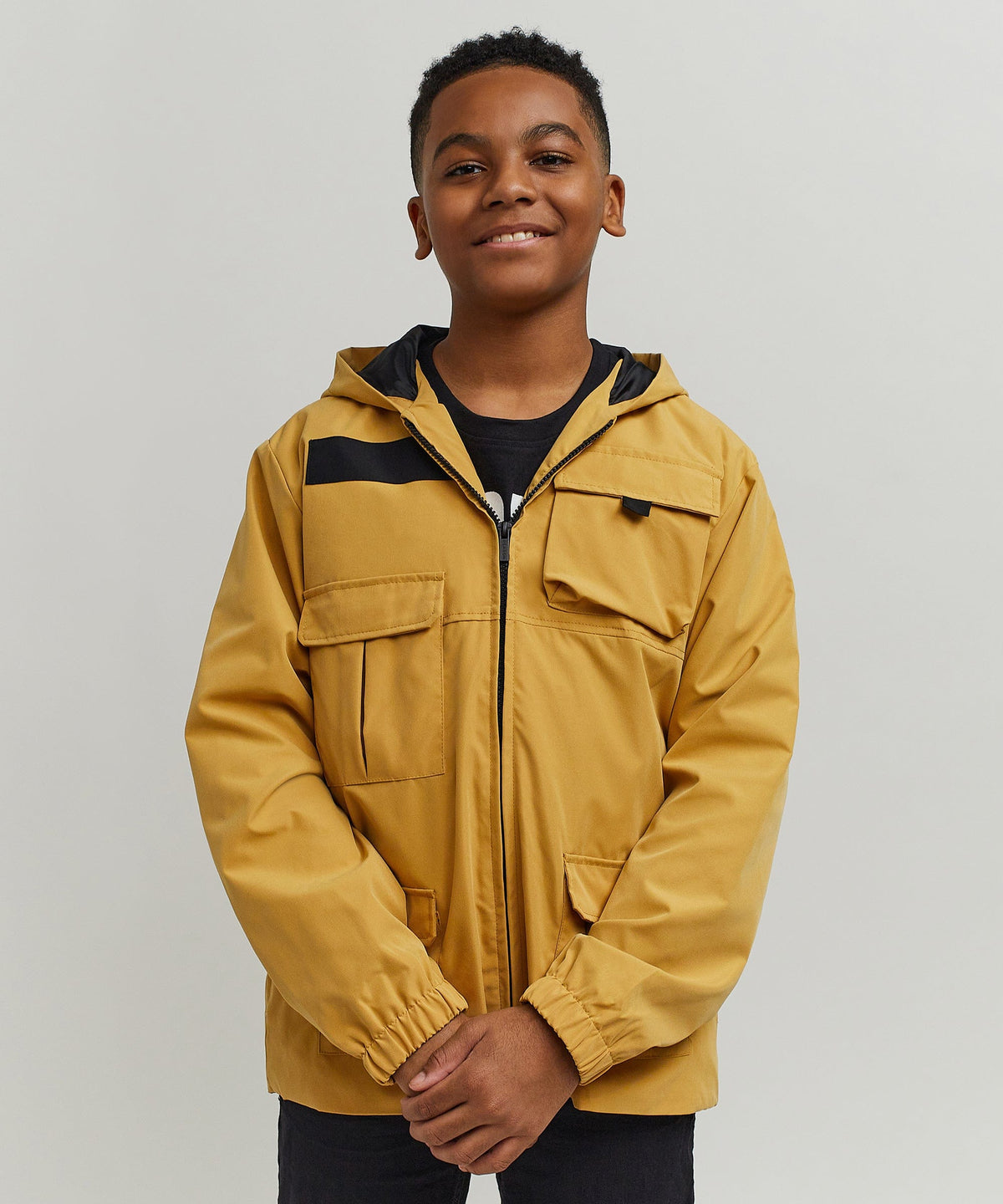 Reason Clothing Everyday Nylon Cargo Jacket