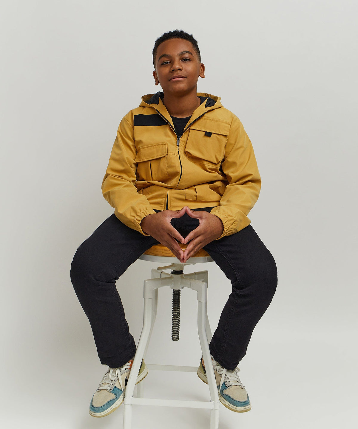 Reason Clothing Everyday Nylon Cargo Jacket
