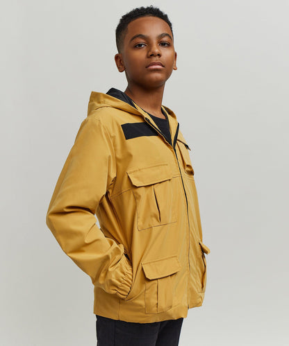 Reason Clothing Everyday Nylon Cargo Jacket