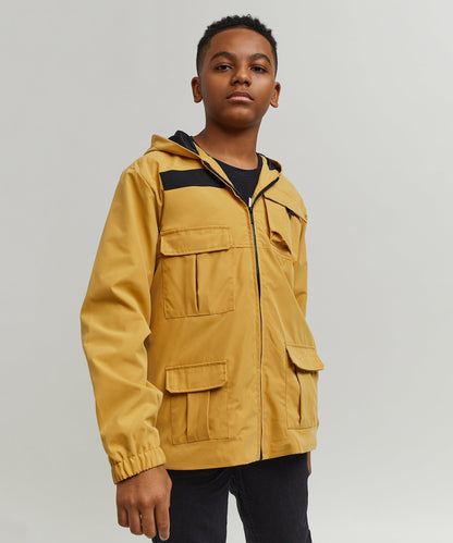 Reason Clothing Everyday Nylon Cargo Jacket
