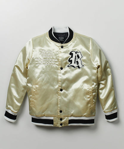 Reason Clothing Featured Kids Ply Hard Satin Jacket