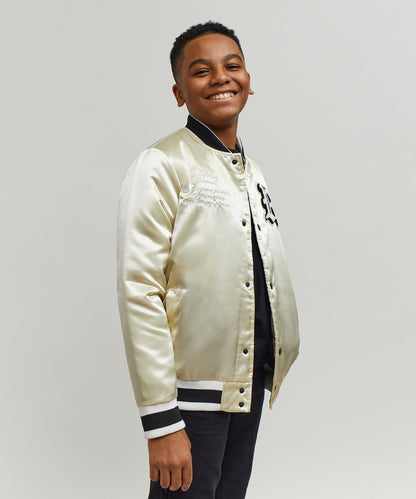 Reason Clothing Featured Kids Ply Hard Satin Jacket