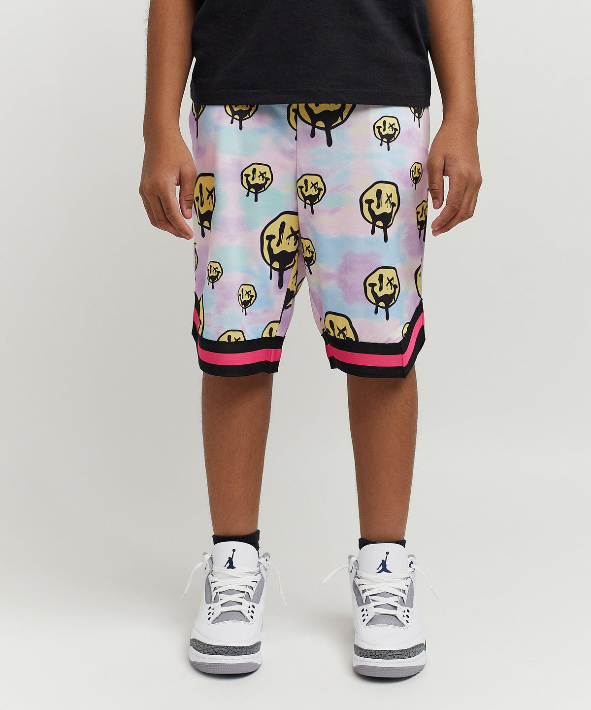 Reason Clothing Smart Buy Trippy Mesh Kids Shorts