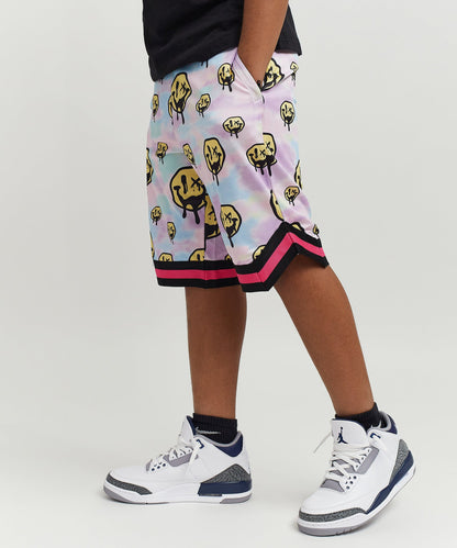 Reason Clothing Smart Buy Trippy Mesh Kids Shorts