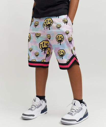 Reason Clothing Smart Buy Trippy Mesh Kids Shorts