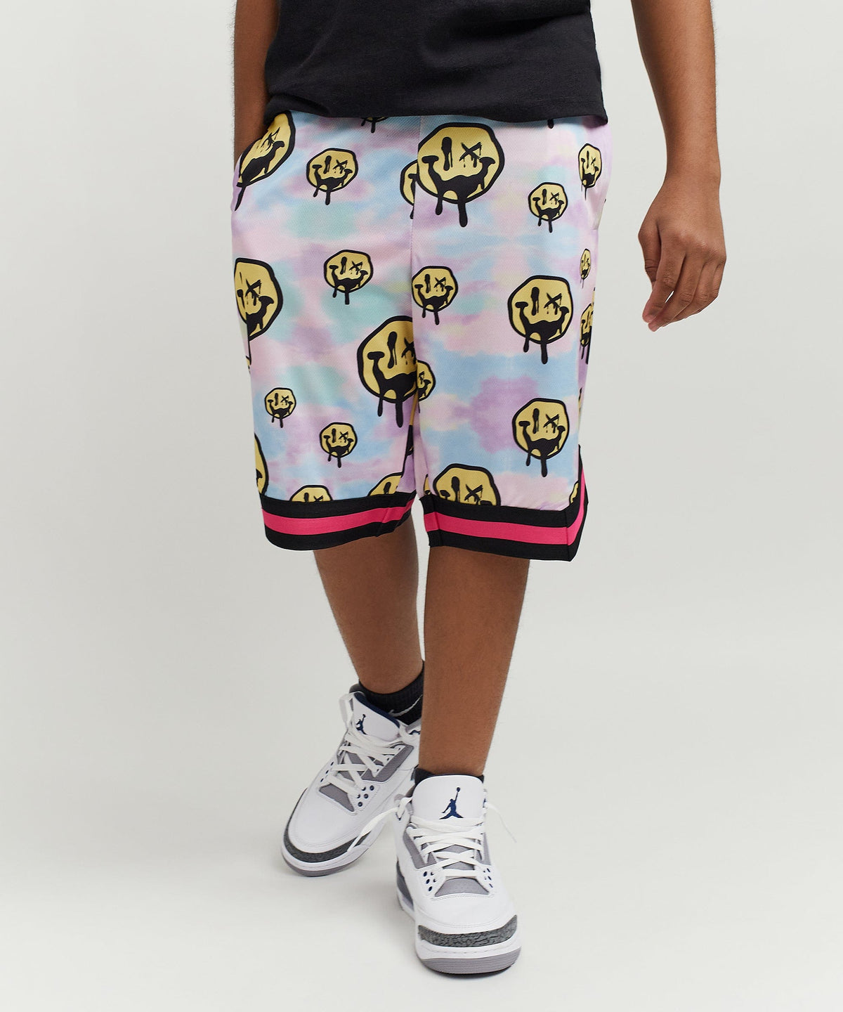 Reason Clothing Smart Buy Trippy Mesh Kids Shorts