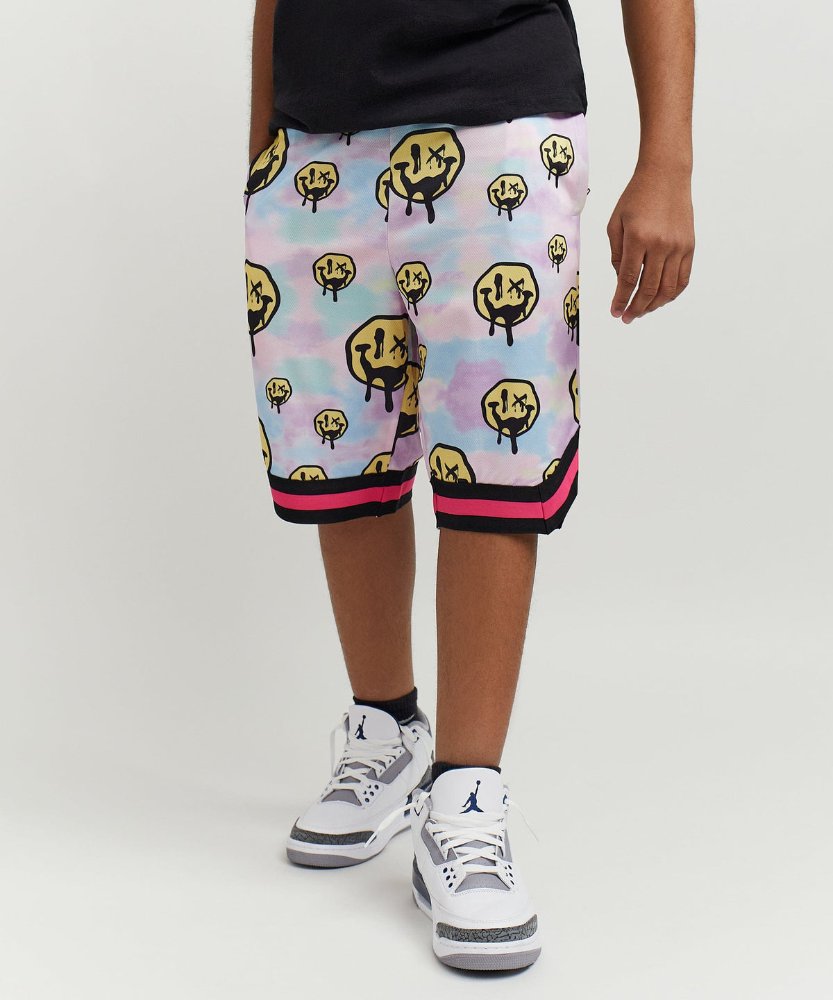 Reason Clothing Smart Buy Trippy Mesh Kids Shorts