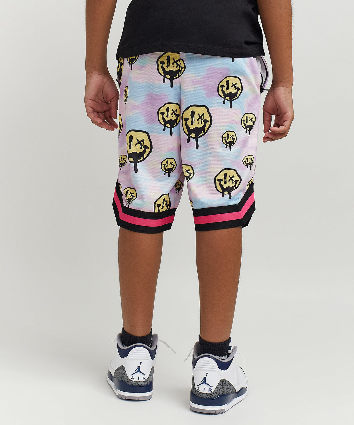 Reason Clothing Smart Buy Trippy Mesh Kids Shorts