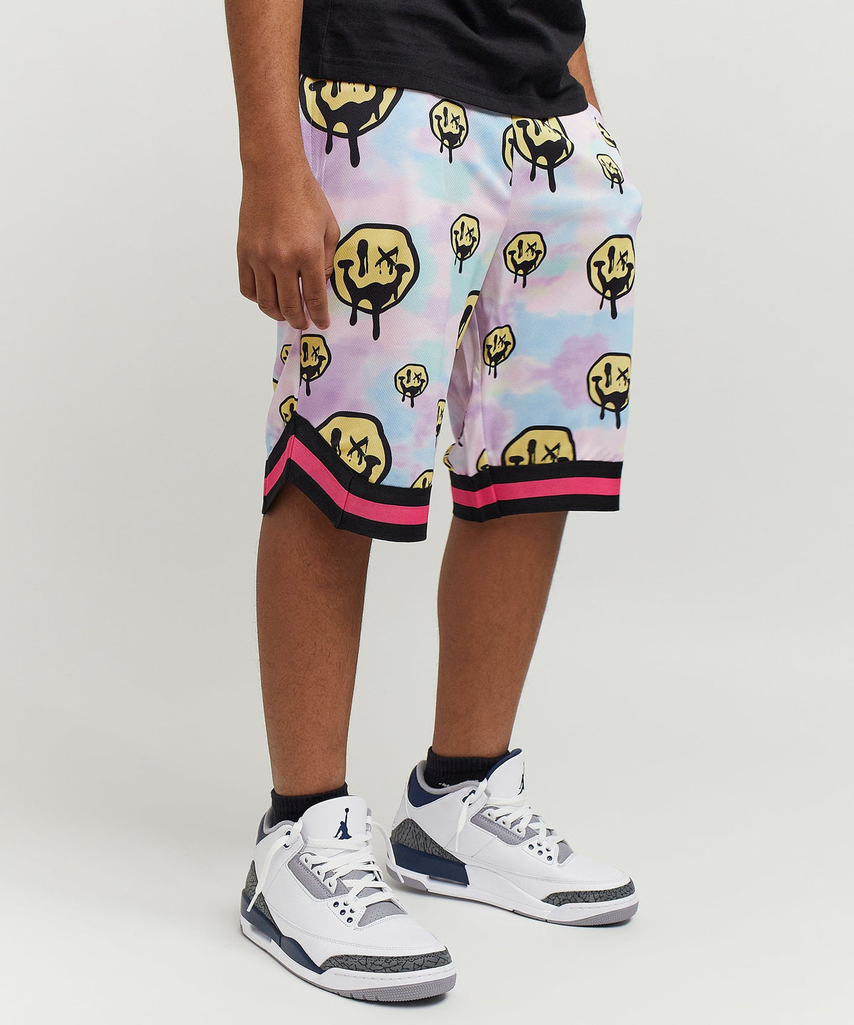 Reason Clothing Smart Buy Trippy Mesh Kids Shorts