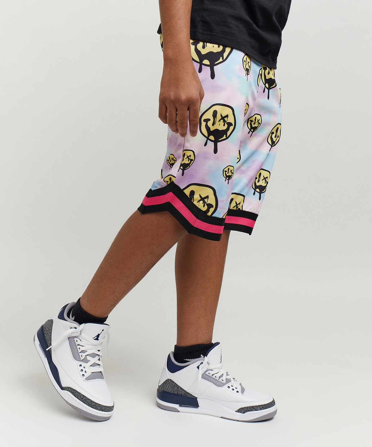 Reason Clothing Smart Buy Trippy Mesh Kids Shorts