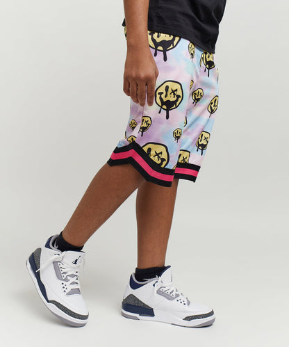 Reason Clothing Smart Buy Trippy Mesh Kids Shorts