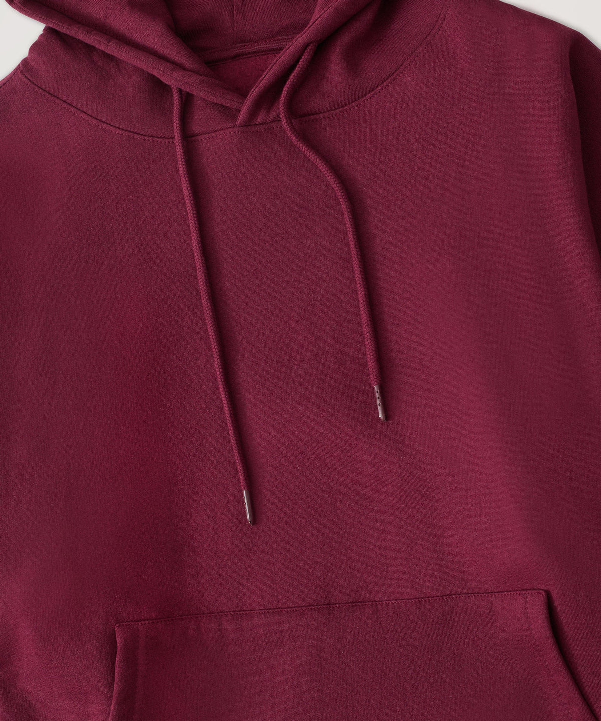 Reason Clothing Trending Essential Boxy Fit Zip Up Hoodie - Mauve
