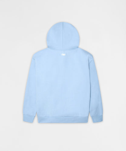 Reason Clothing Trusted Essential Pull Over Boxy Fit Hoodie - Blue