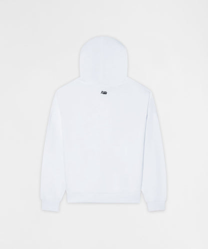 Reason Clothing Best Price Essential Boxy Fit Zip Up Hoodie - White