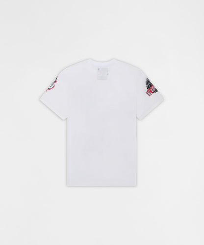 Reason Clothing Quality Scarface Racing Short Sleeve Tee - White