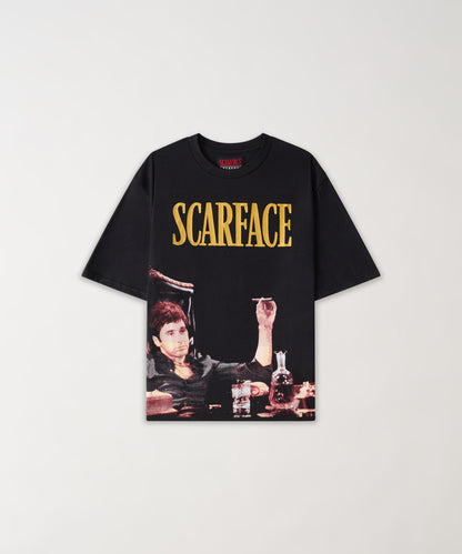 Reason Clothing Featured Scarface Glitter Money Tee - Black