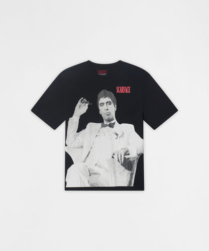 Reason Clothing Special Offer Scarface Tony Montana Graphic Tee - Black
