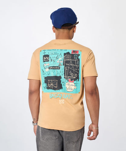 Reason Clothing Quality Basquiat Equal Pi Tee - Khaki