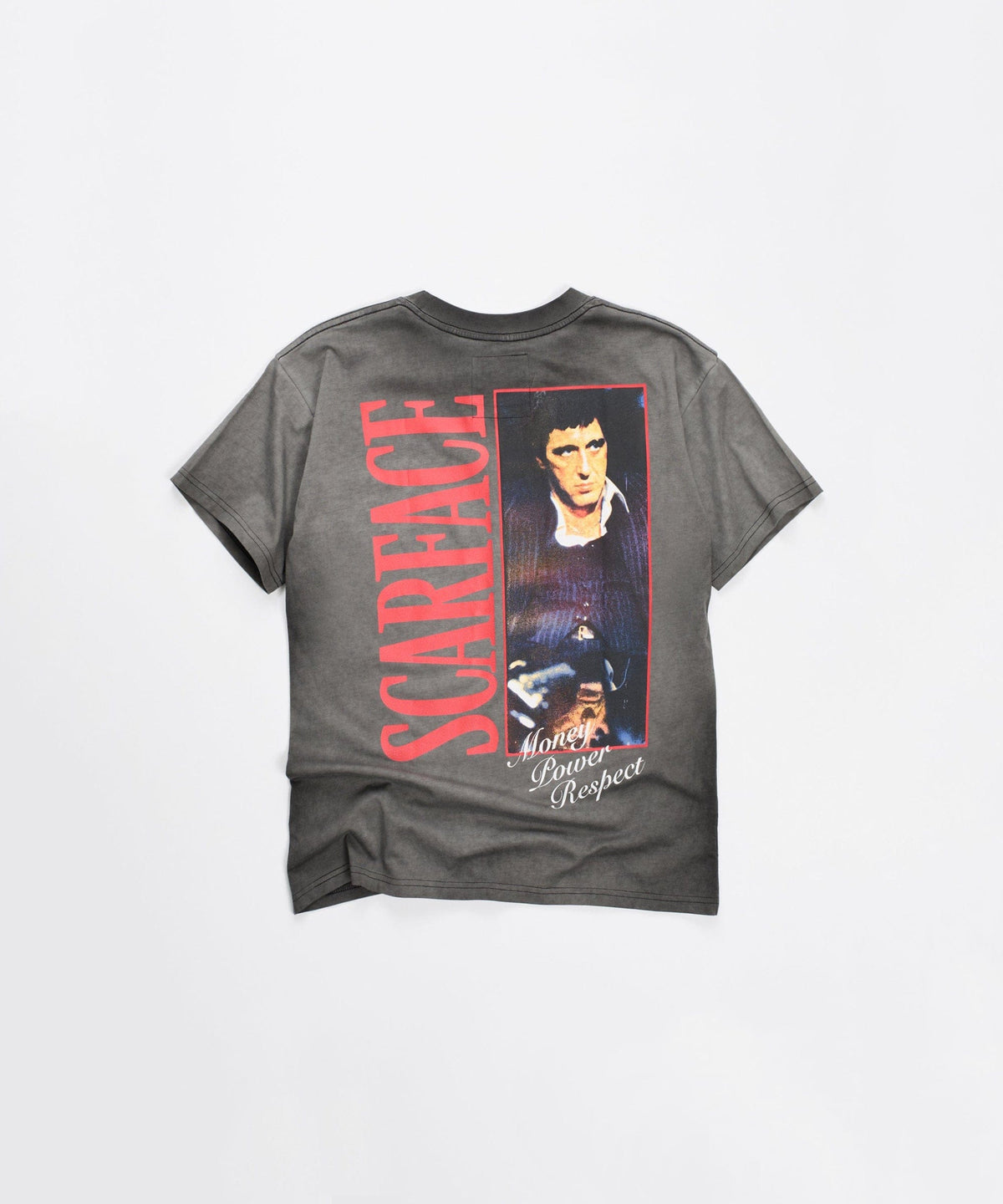 Reason Clothing Featured Scarface MPR Short Sleeve Tee - Washed Black