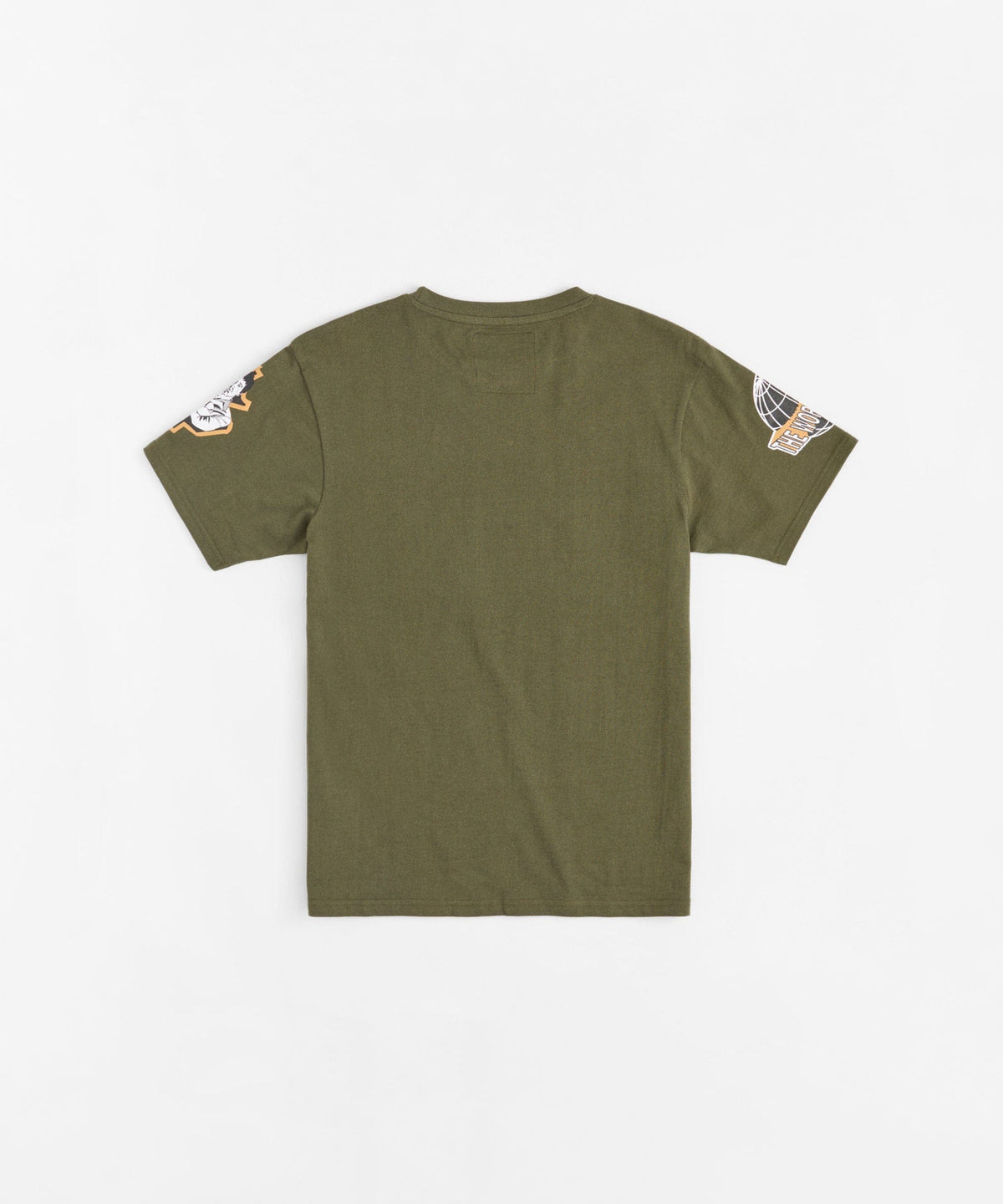 Reason Clothing Everyday Scarface Racing Short Sleeve Tee - Olive Green