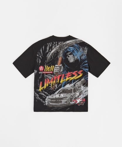 Reason Clothing Best Seller Limitless Graphic Short Sleeve Tee - Black