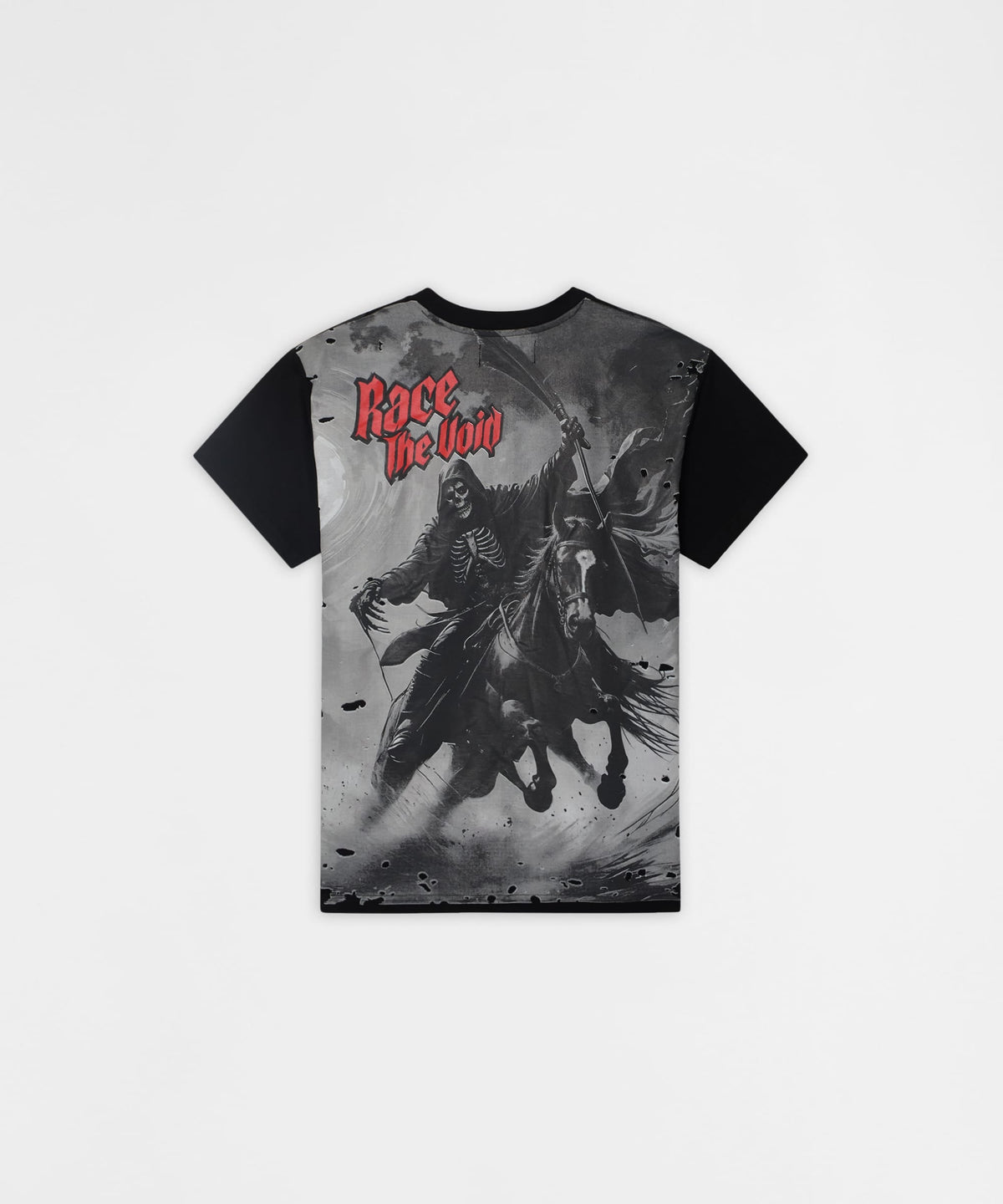 Reason Clothing Popular Speed Of Sin Graphic Short Sleeve Tee - Black