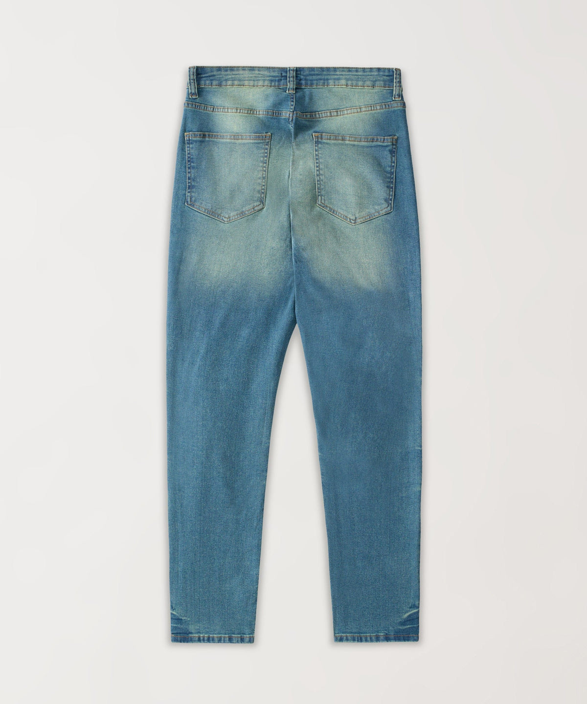 Reason Clothing Signature Starburst Studded Skinny Jeans - Dark Blue