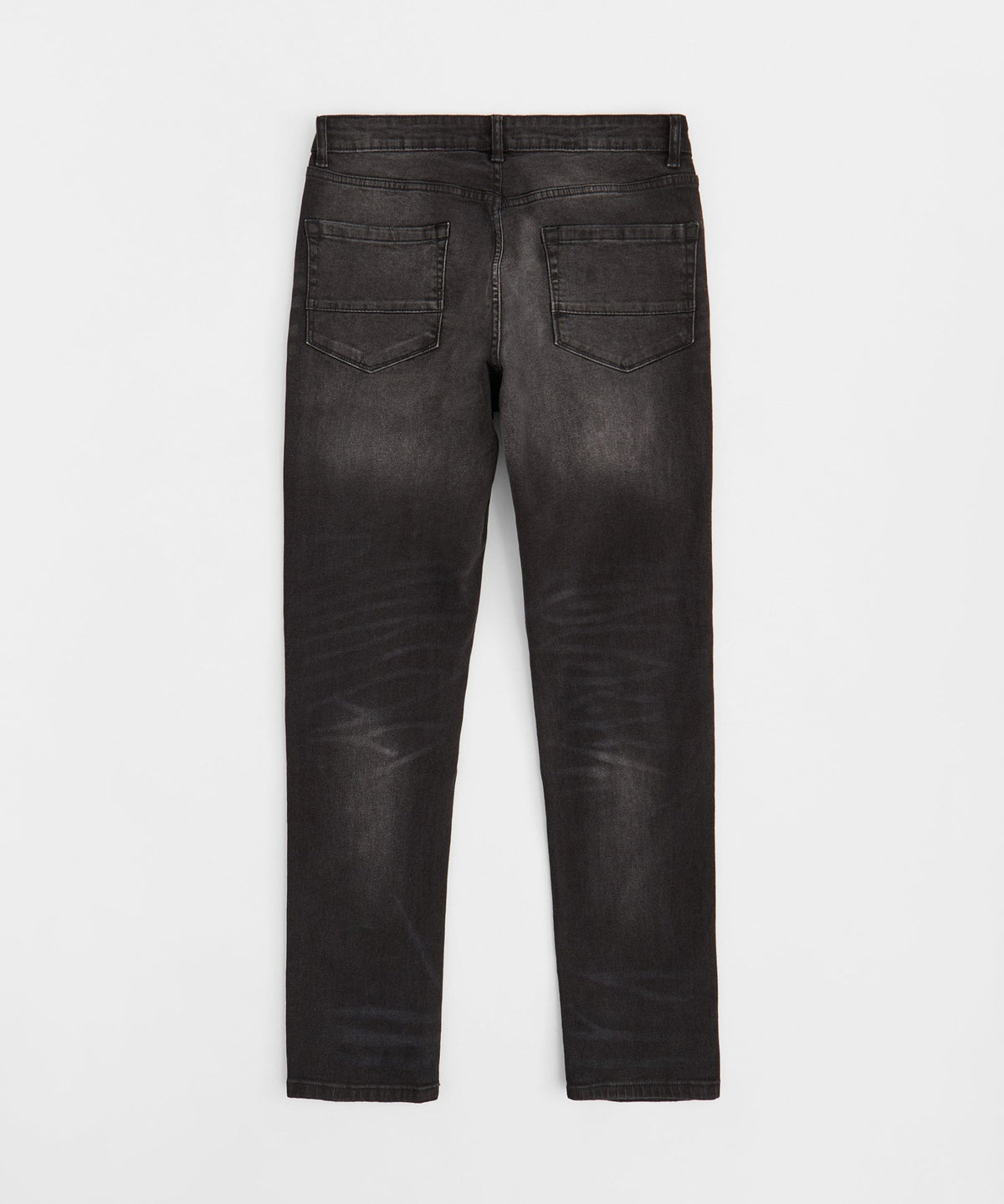 Reason Clothing Deals Starburst Rhinestone Distressed Skinny Jeans - Black