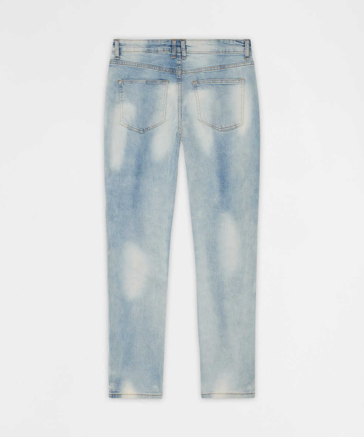 Reason Clothing Special Offer Daybreak Distressed Skinny Jeans - Light Indigo