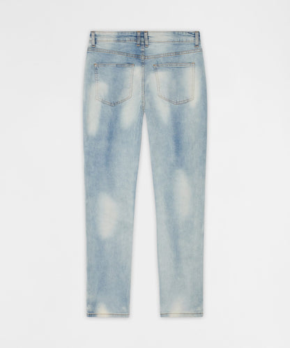 Reason Clothing Special Offer Daybreak Distressed Skinny Jeans - Light Indigo