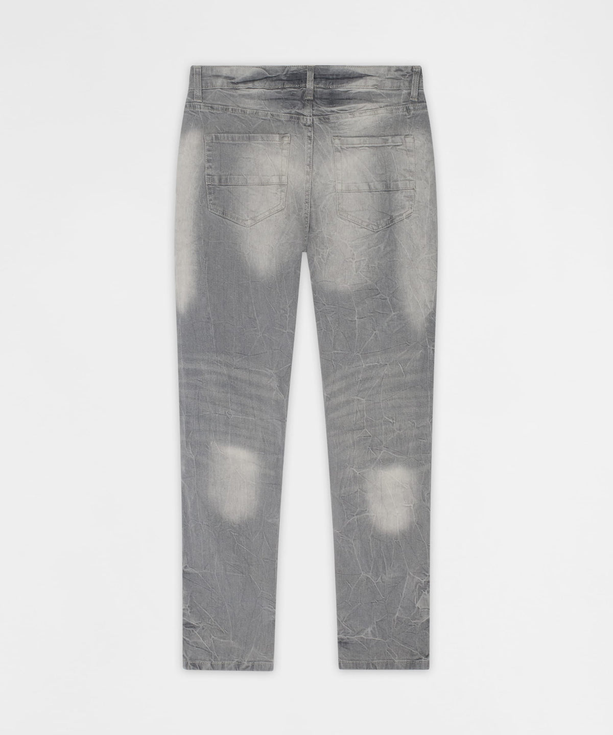 Reason Clothing Hot Sale Ashfall Distressed Skinny Jeans - Grey