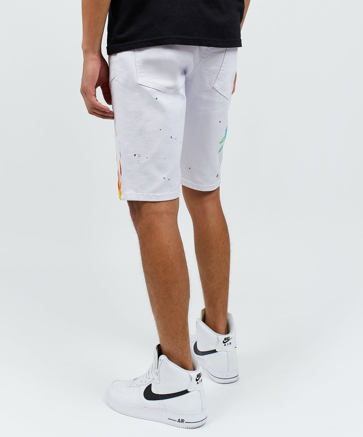 Reason Clothing Trending Beach Rider Denim Shorts