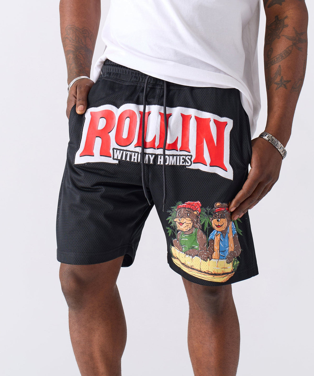 Reason Clothing Everyday Rollin Mesh Short