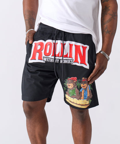 Reason Clothing Everyday Rollin Mesh Short